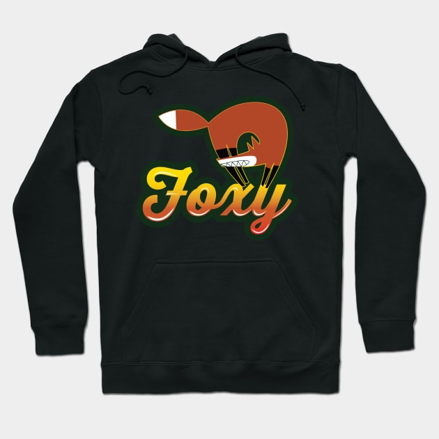 Cute Foxier Fox Hoodie by DanielLiamGill